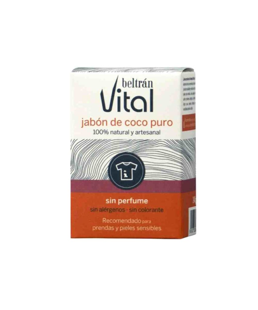 Jabon de coco puro Vital Beltran