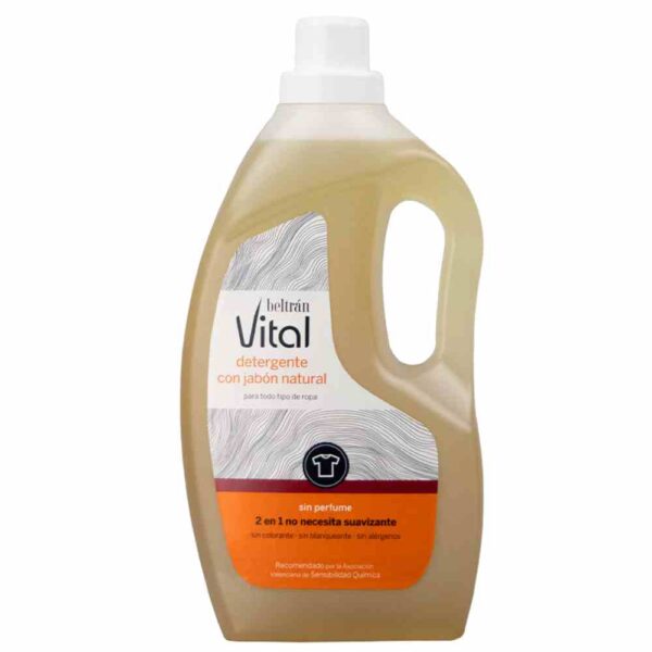 detergente para ropa Beltran Vital apto para SQM