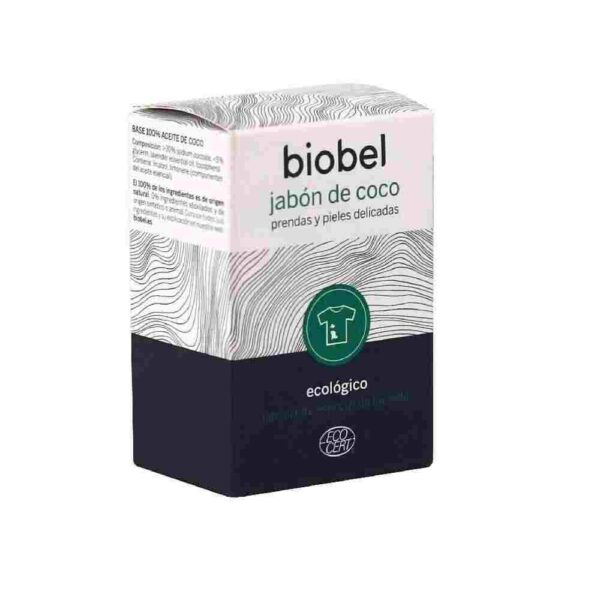 Jabón ecológico de aceite de coco Biobel