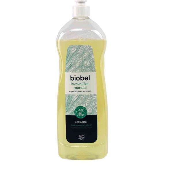 Lavavajillas líquido ecológico de Biobel
