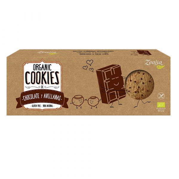 Cookies choco y avellanas BIO