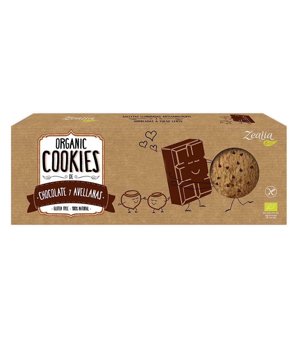 Cookies choco y avellanas BIO