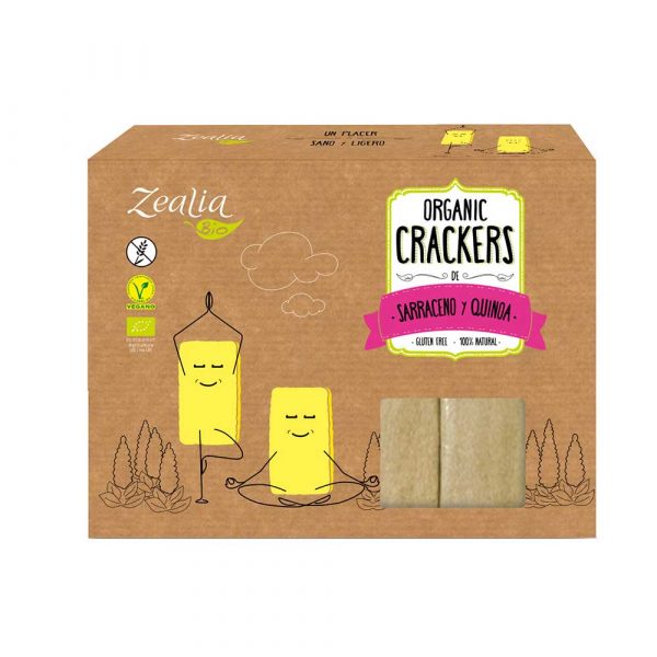 Crackers sarraceno y quinoa BIO