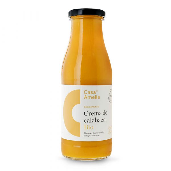 crema de calabaza bio