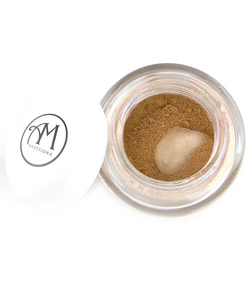 MeetBIO Fondo de maquillaje natural y mineral tonos neutro bronceado