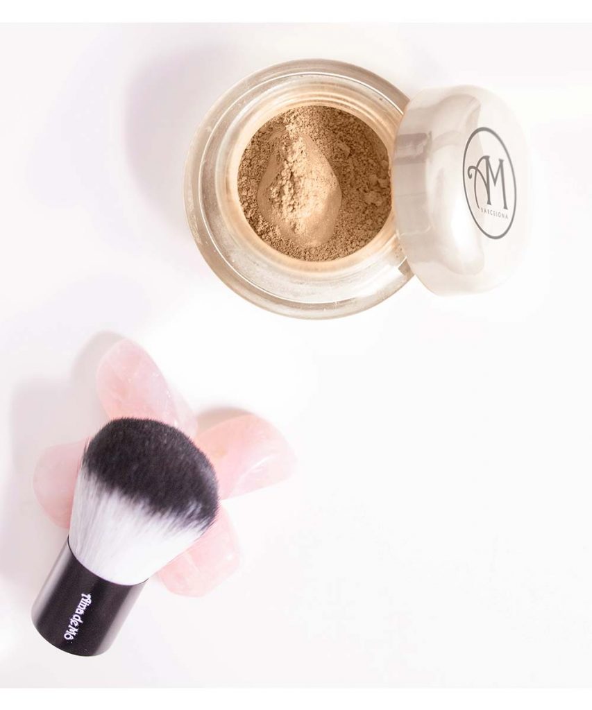 MeetBIO Fondo de maquillaje natural y mineral tonos neutro medio