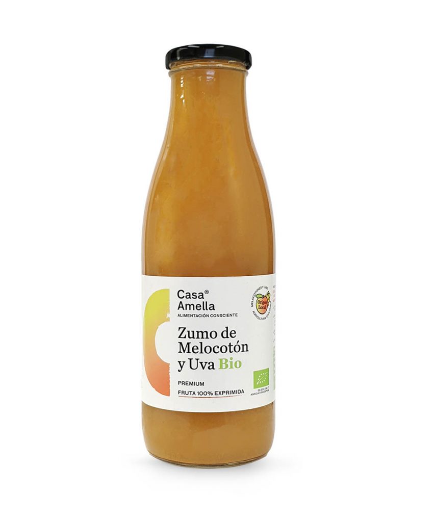 melocoton uva bio