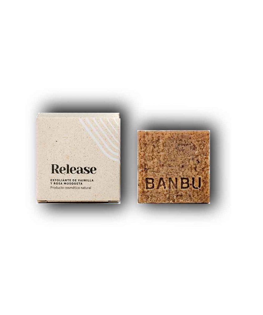 Gel ducha y exfoliante sólido natural Banbu marca local zero waste
