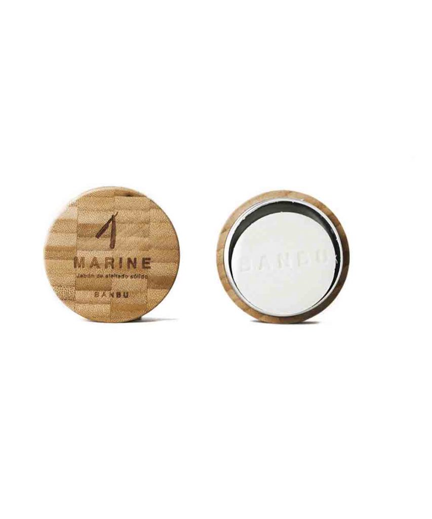 Jabon afeitado ECO Banbu marca local zero waste