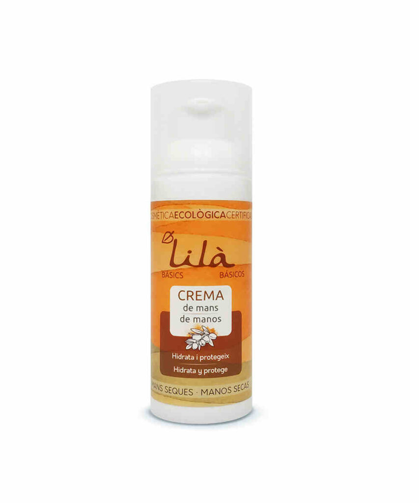 Crema de manos ecológica y vegana Lilà