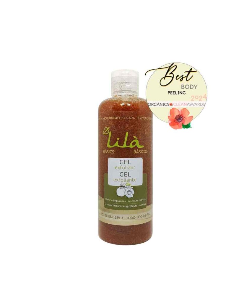 Gel exfoliante cara y cuerpo ecológico y vegano Lilà