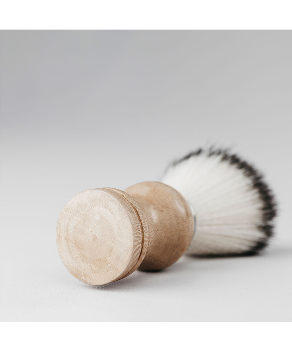 Brocha de afeitar de madera Banbu