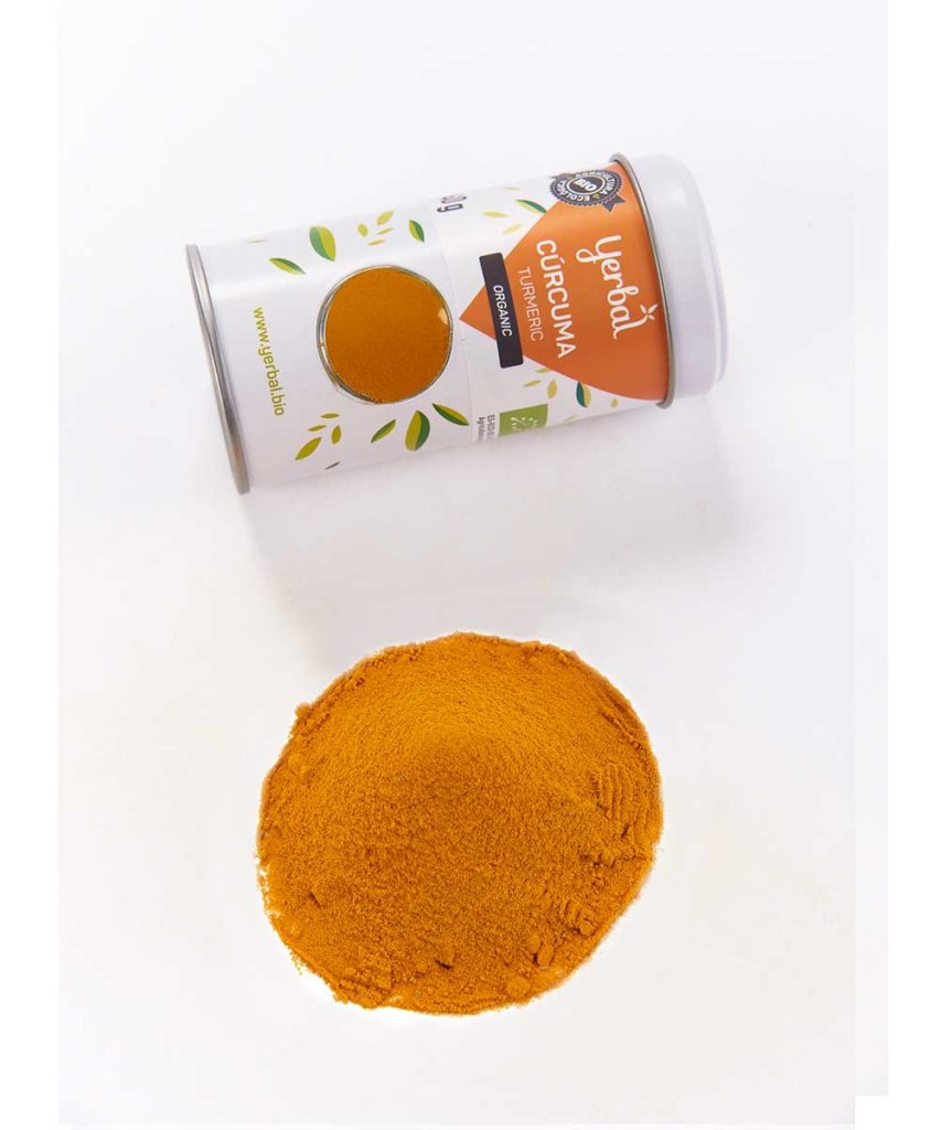 Cúrcuma ecológica molida yerbal
