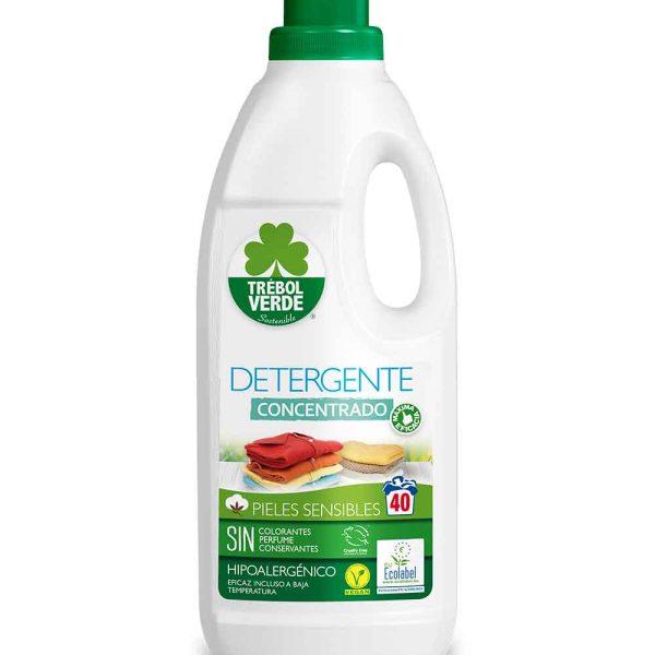 Detergente concentrado eco natural Trebol Verde