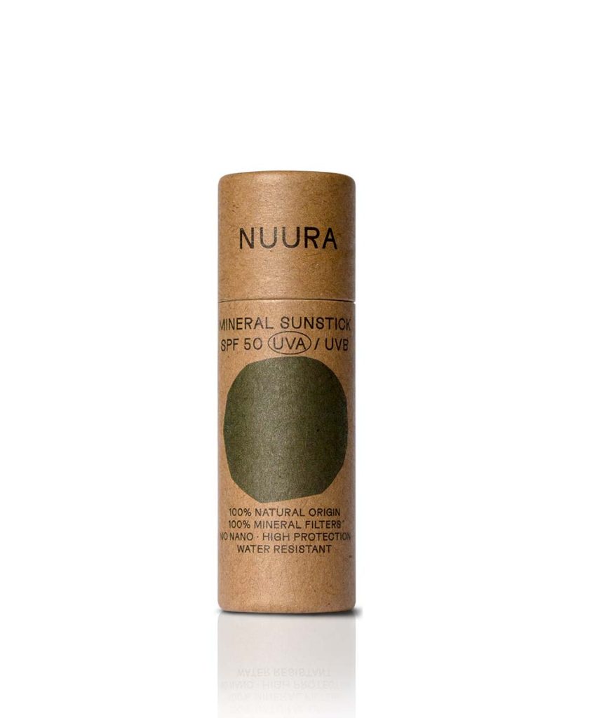 stick barra proteccion solar sin quimicos Nuura