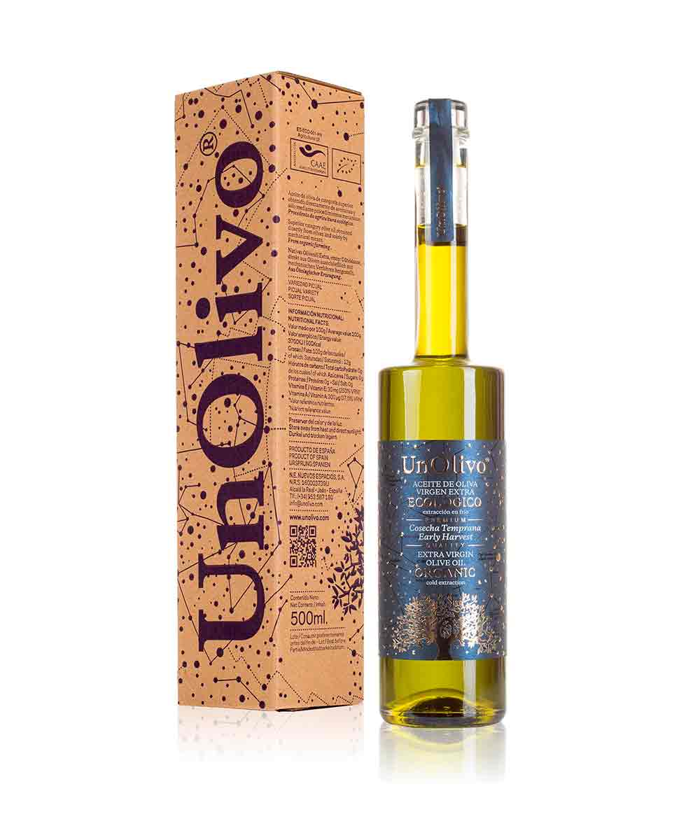 45 Botellas muy elegantes de Aceite de Oliva Premium