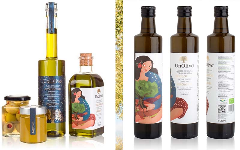 UnOlivo aceite de oliva virgen extra ecológico de Jaén