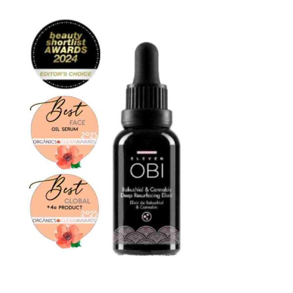 Elixir de Bachuchiol ecológico y vegano Eleven Obi