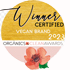Lamia ganador organic clean award marca vegana 2023