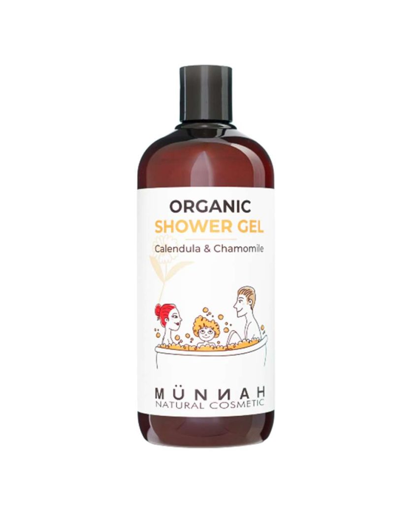 Gel de ducha ecológico y vegano piel sensible Munnah en MeetBIO