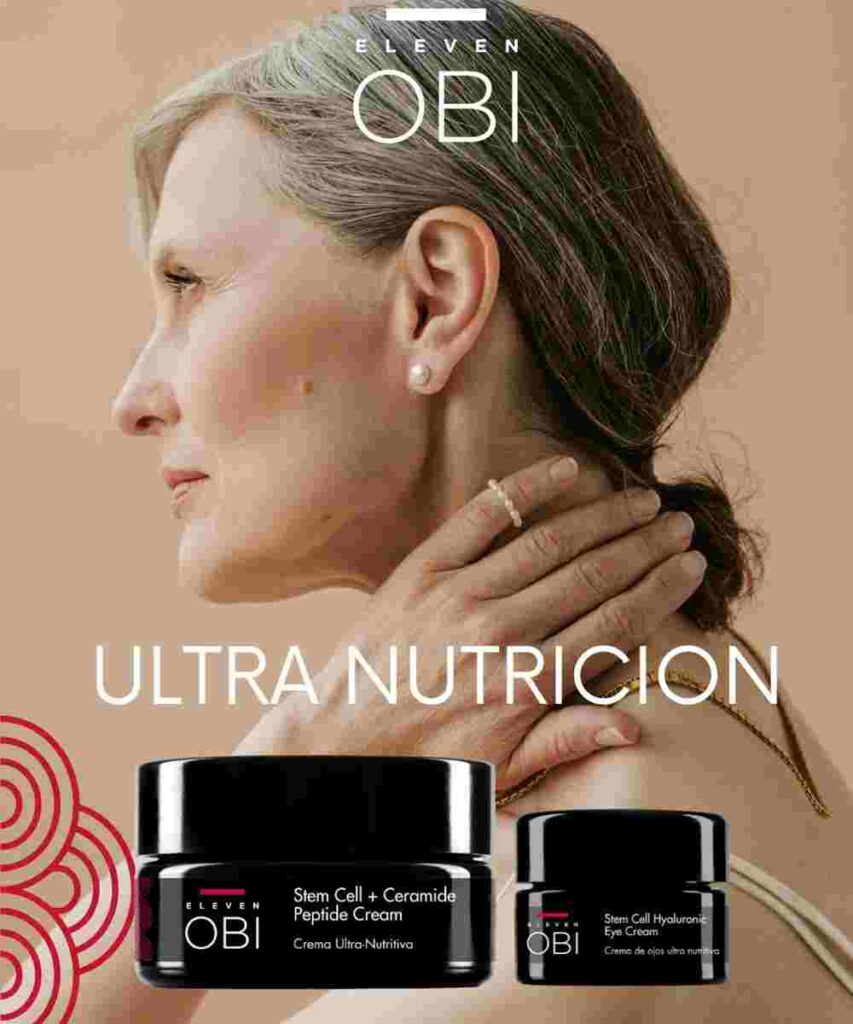 Gama facial ultranutritiva stem cell ecológica Eleven Obi