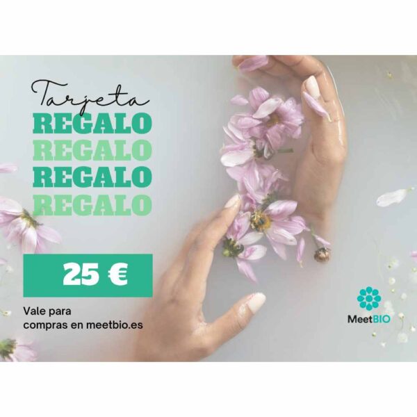 Tarjeta Regalo para compras en MeetBIO 25 euros