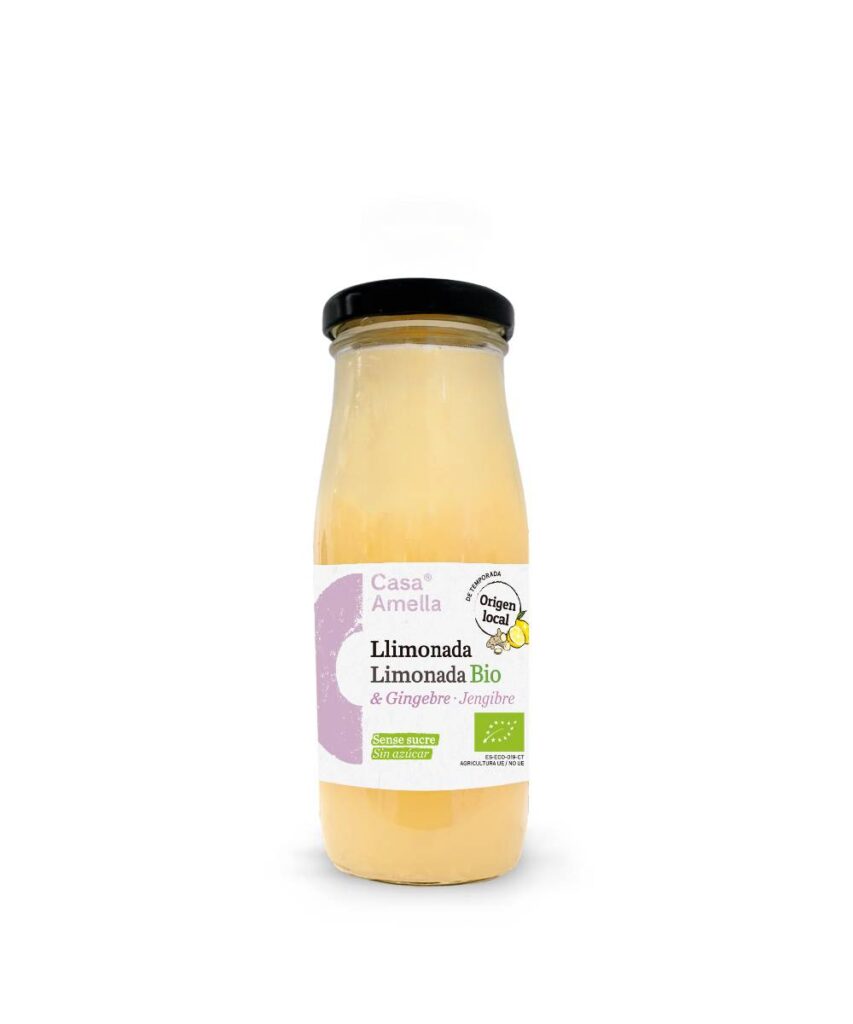 limonada con jenjibre BIO Casa Amella 250ml