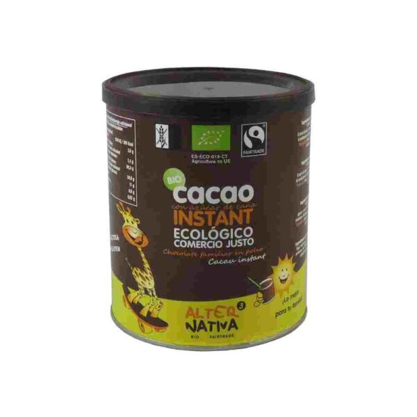 Cacao Instant Bio y Fairtrade 400 g Alternativa3
