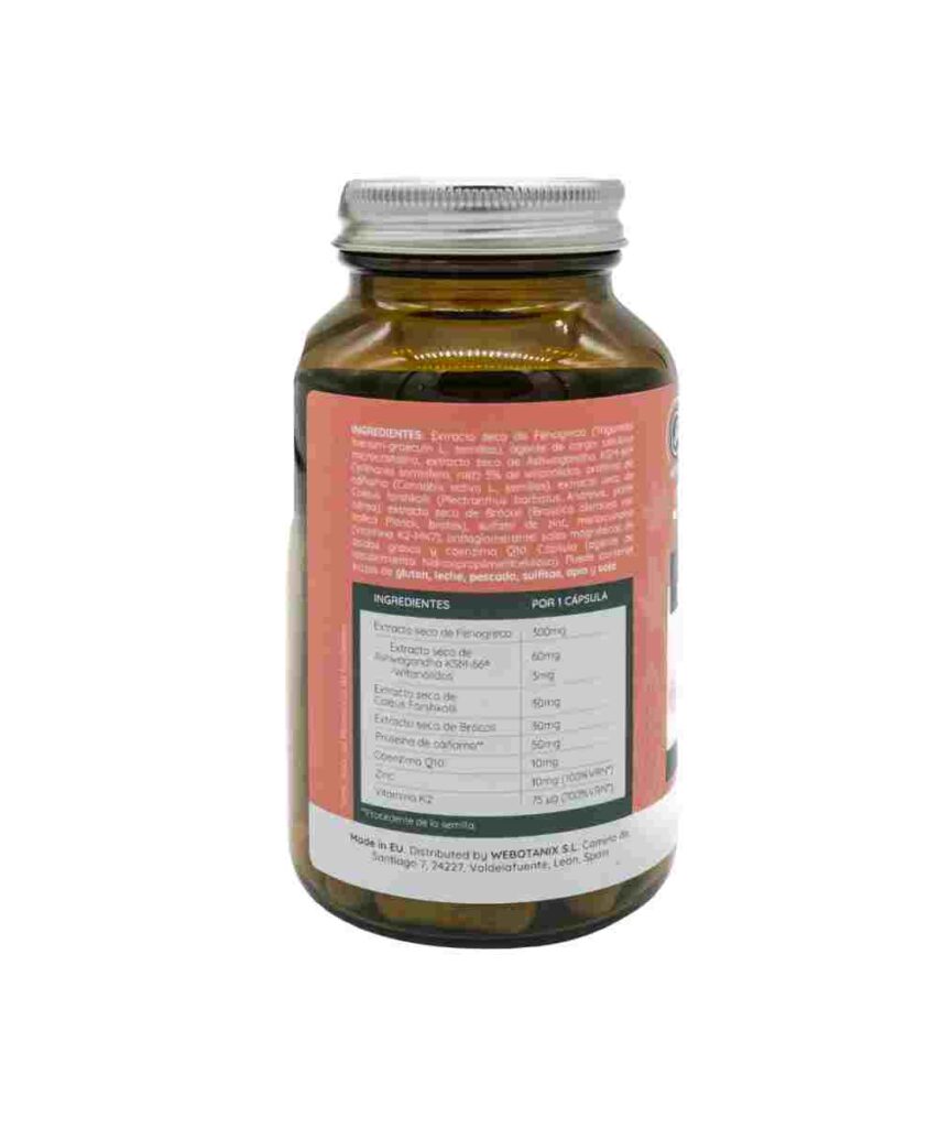 Testox complemento alimenticio natural Vital Sport Webotanix