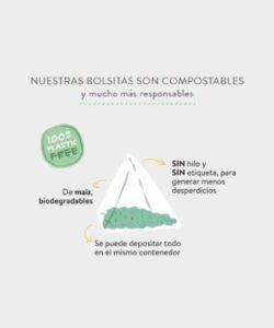 Infusion en priámides plastic free Orballo