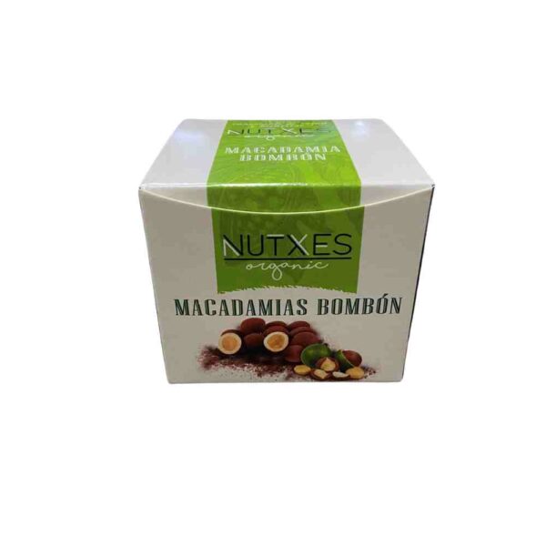 Macadamias bombon ecológicas en Caja Nutxes Organic