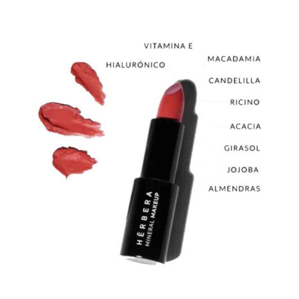 Hyaluronic Creamy Lipstick Garnet Star vegano de Herbera