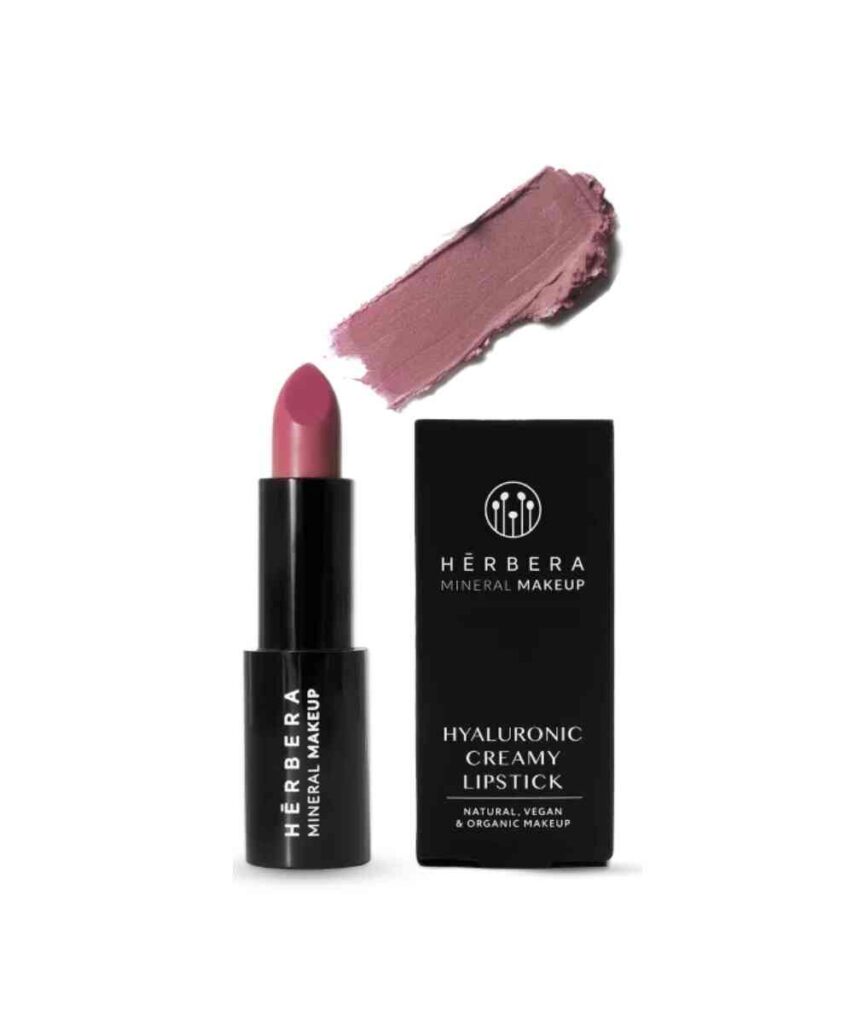 Hyaluronic Creamy Lipstick Garnet Star vegano de Herbera