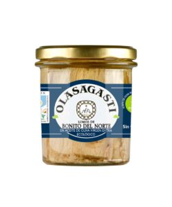 Lomos de Bonito del mar del norte con aceite de oliva virgen extra ecológico Olasagasti