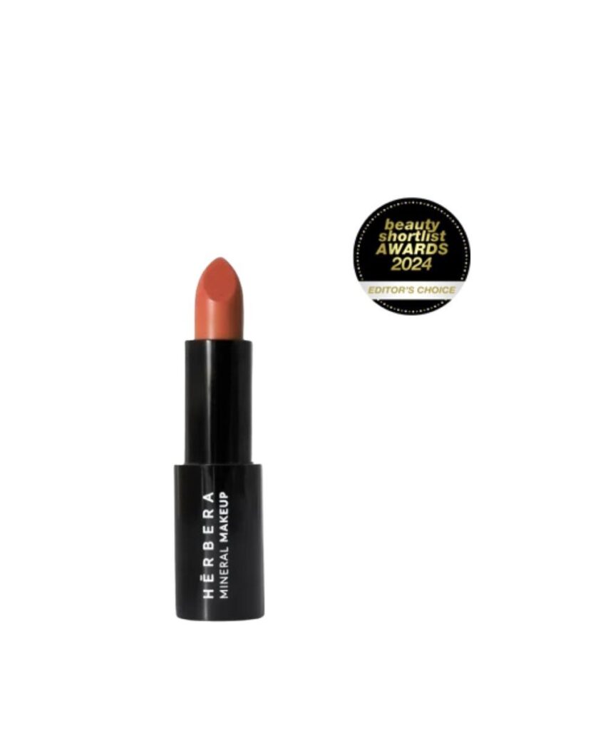 Hyaluronic Creamy Lipstick Orange Agate vegano de Herbera