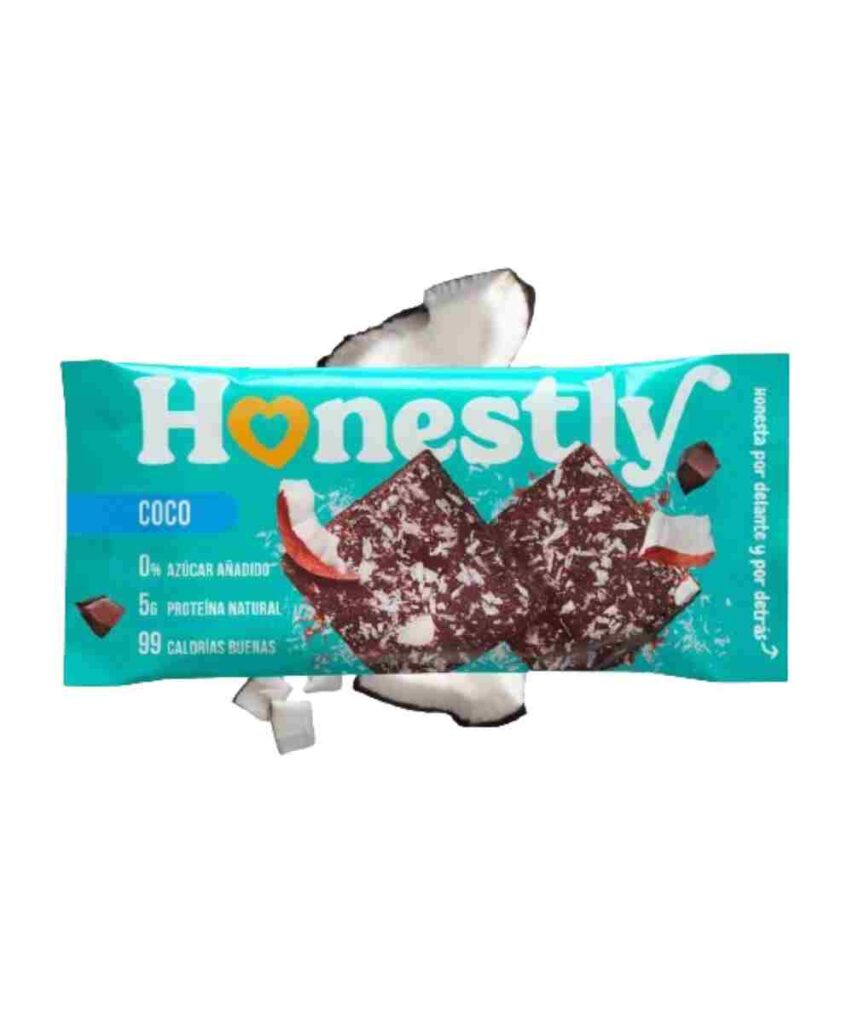 Barrita Cacao Coco ECO de Honestly