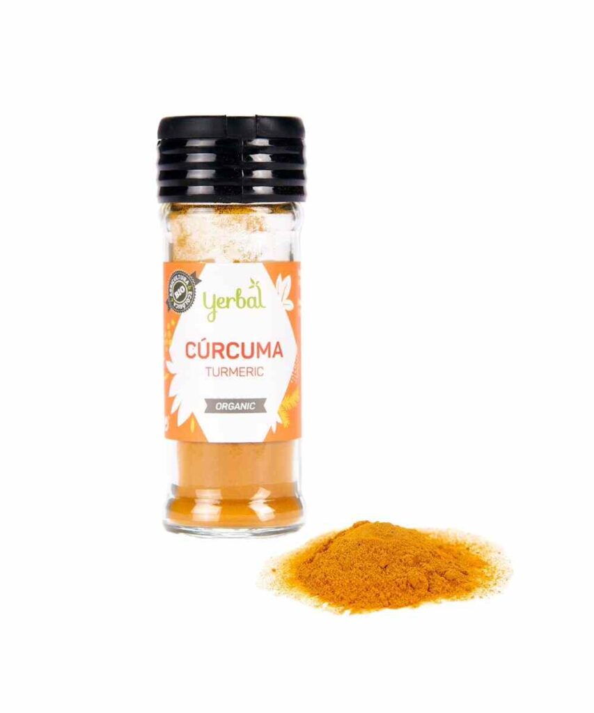 Cúrcuma molida ecológica de Yerbal