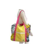 Bolso Playa Familiar Hecho a Mano Graffitti - Imagen 3