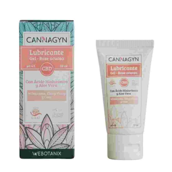 Gel Lubricante Cannagyn BIO de WeBotanix