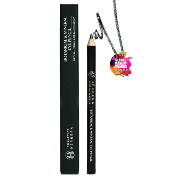 Lapiz de ojos negro botanil & mineral eye pencil Herbera Cosmetics