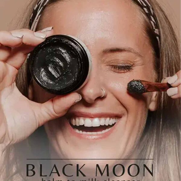 Limpiador Exfoliante Black Moon ecológico y vegano Herbera Cosmetics