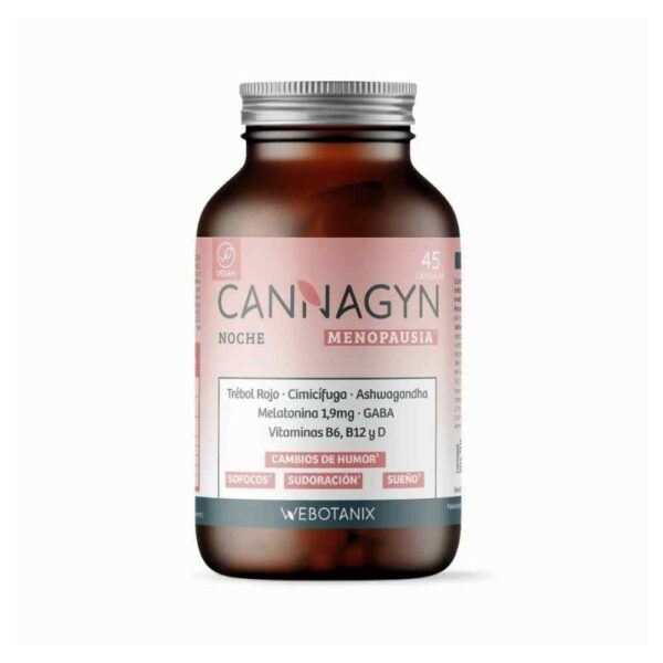 Menopausia Noche Cannagyn Webotanix 45 capsulas en MeetBIO