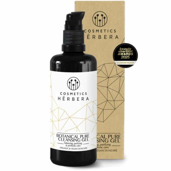 gel limpiador facial botanical pure cleasing gel eco Herbera