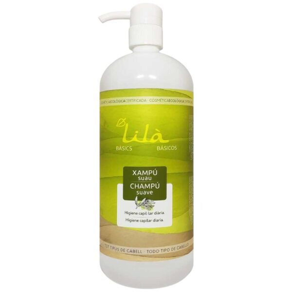 Champú suave Ylang ECO 1000ml Lilà Cosmètics