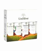 Estuche Vinagre Balsámico, AVOE, con Limón, con Cayena BIO 4x100ml UnOlivo