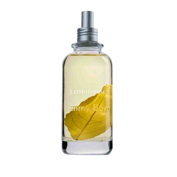 Agua de colonia orgánica sin tóxicos Lemon & Roses de Jimmy Boyd