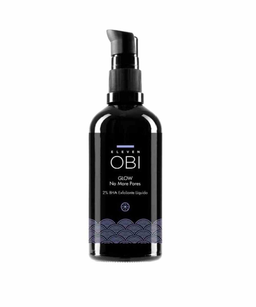 Exfoliante natural con acido salicílico Glow No more pores de Eleven OBi