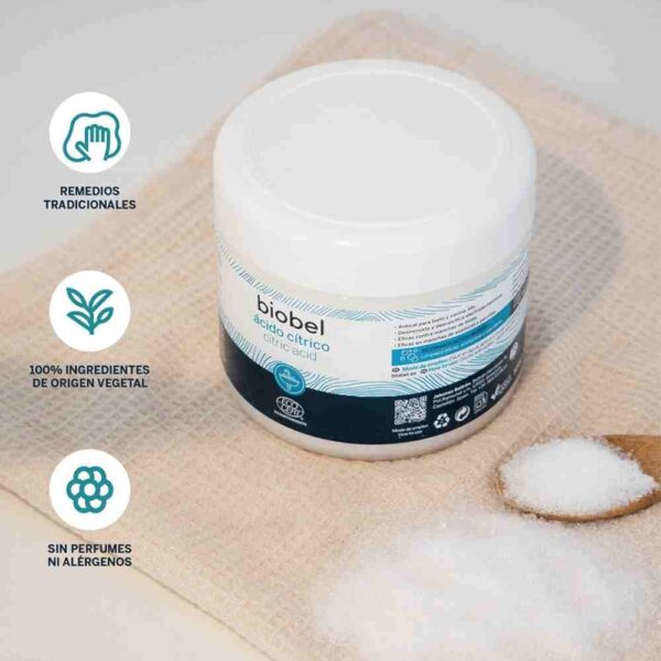 ácido cítrico antical 100% origen natural Biobel