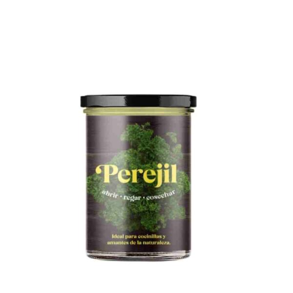 Huerto de cocina perejil de Resetea