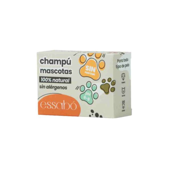 Champú solido natural Mascotas Essabó